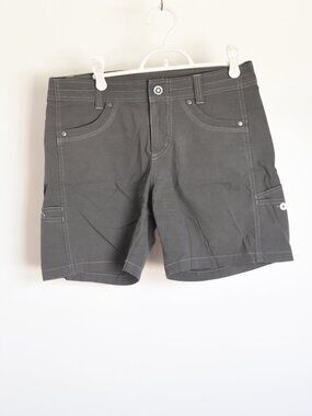 KÜHL Women’s Size 6 Gray Hiking Shorts 6" Inseam Outdoor Performance Stretch